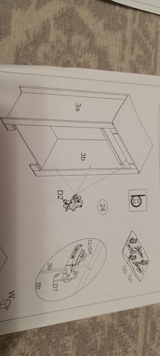 Szafa dwudrzwiowa Vox z nadstawką