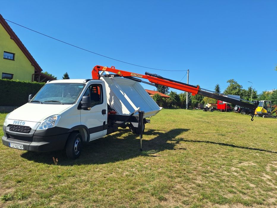 Iveco 35 c hds kiper palfinger