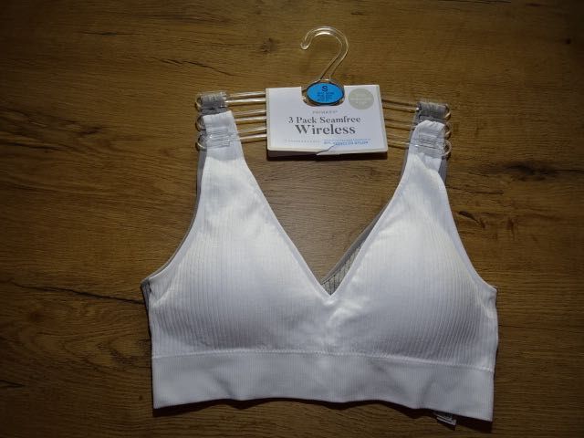 Primark 2 x biustonosz sportowy prążek S