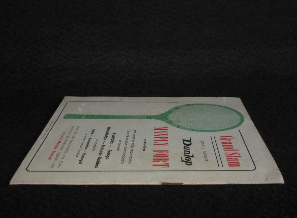 Programa Taça Davis Clube de Ténis do Estoril 1963