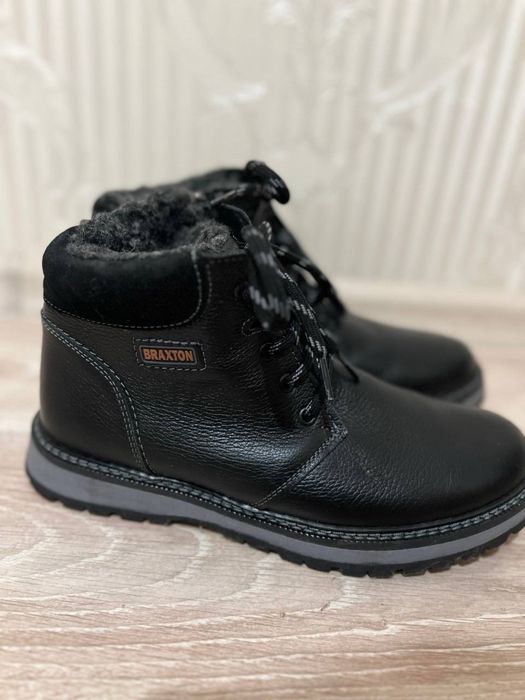 Продам ботинки чоловічі шкіряні Braxton