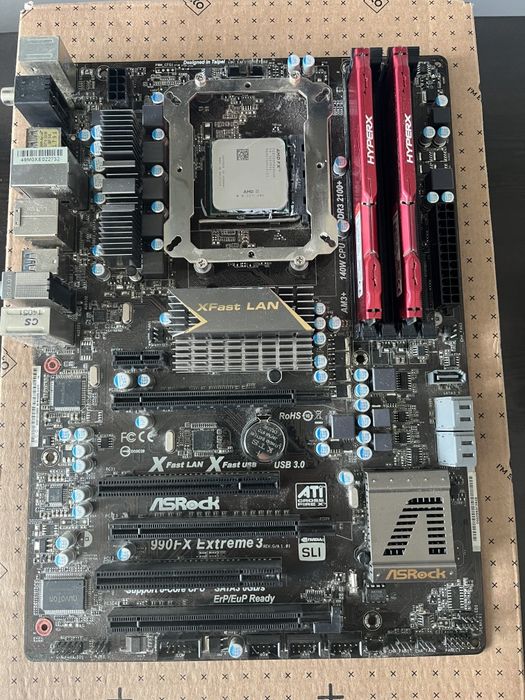 Procesor AMD FX 8350 + ASRock  990fx Extreme3 + 8gb ram