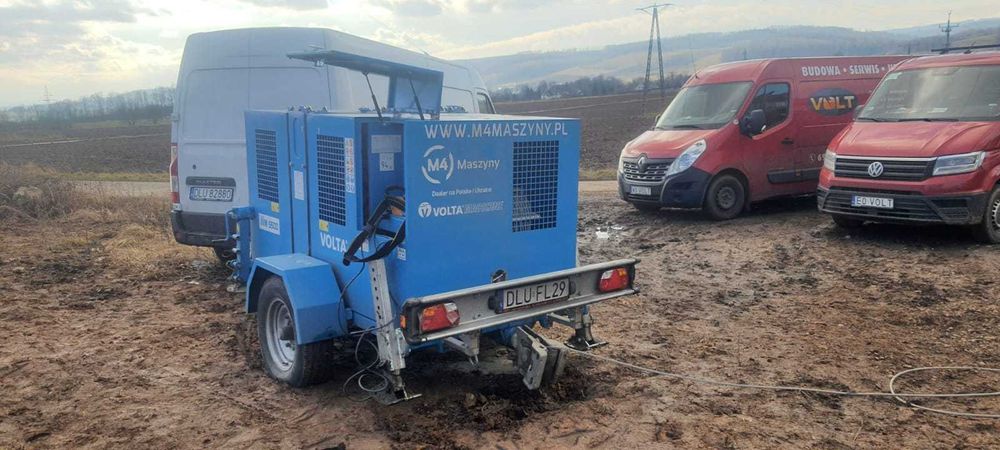 Wynajem wciągarki kablowej VOLTA 5500 5,5 t, 1000 m liny z operatorem