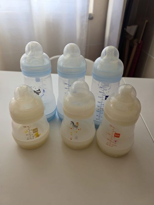 MAM Conjunto de 6 Biberões Easy Start Anti-Colic