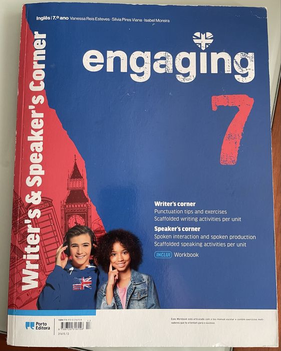Workbook - Engaging - Inglês - 7Ano