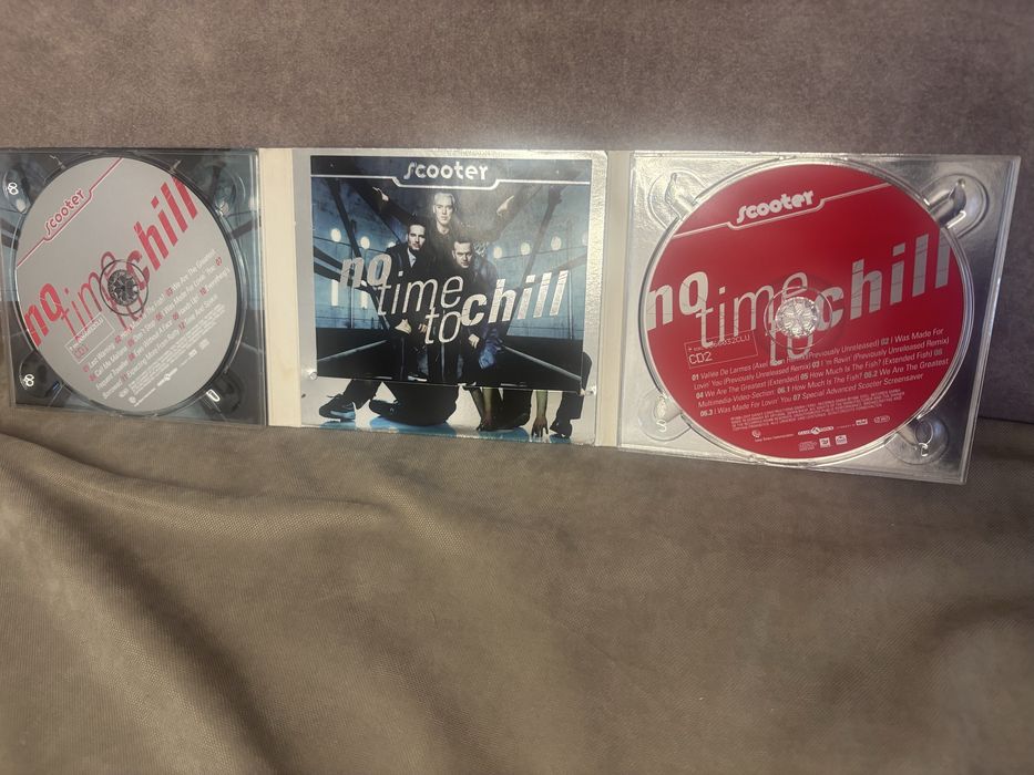 Oryginalne plyty, limitowane Scooter No time to chill