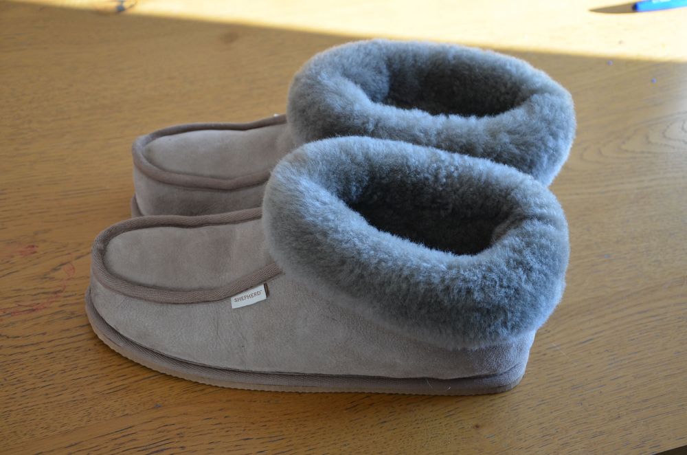 Shepherd łapcie skóra owcza r. 44