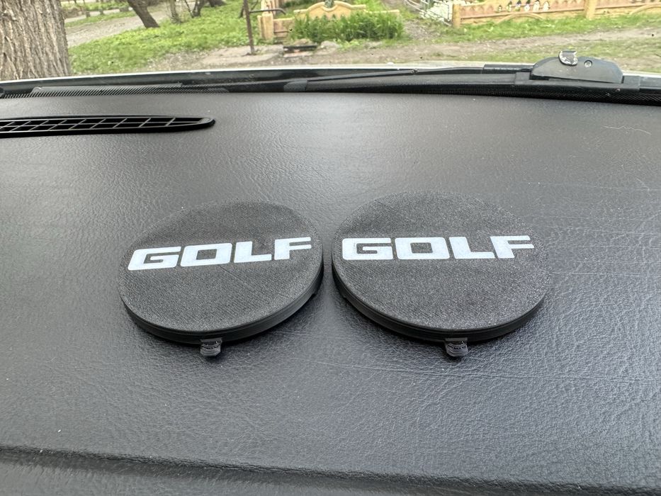 Заглушка задньої пепельниці Гольф 4,надрукована на 3д принтері