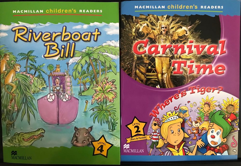 Zestaw dwóch ksiązeczek z angielskimi bajkami dla dzieci