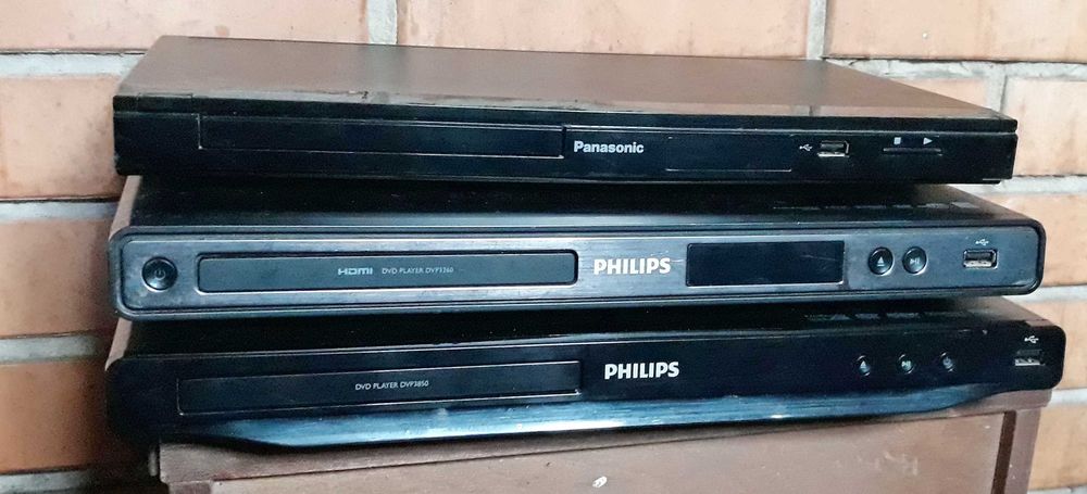 Philips\ Panasonic dvd  проигрыватели  Лот 3 шт с Германии