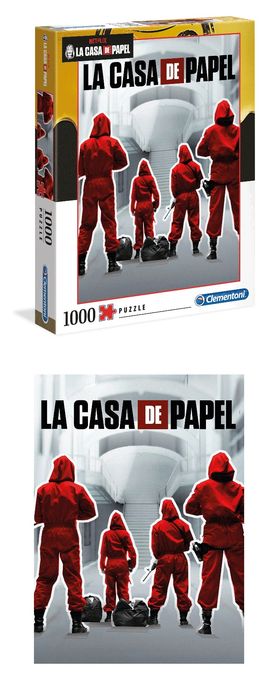 Пазл Clementoni La Casa de Papel Монетный двор 1000 шт