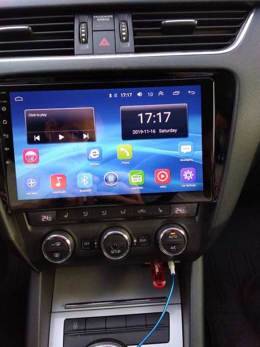 Магнітола Mekede 2/32  Skoda Ovtavia A7 (Superb 2) CarPlay Октавіа А7