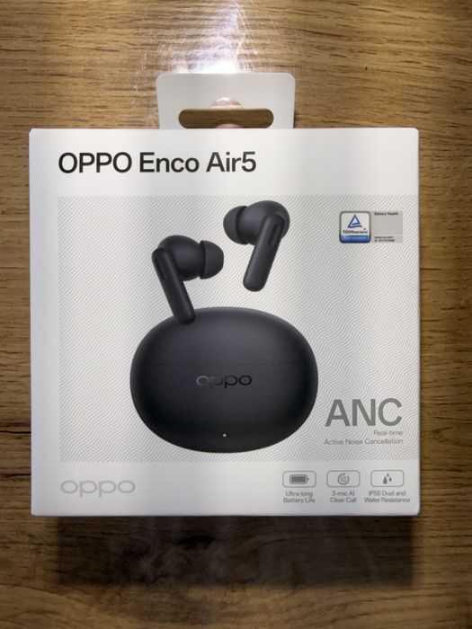 Бездротові навушники OPPO Enco Air5 (ANC) 2026 року  — Нові, Запаковані