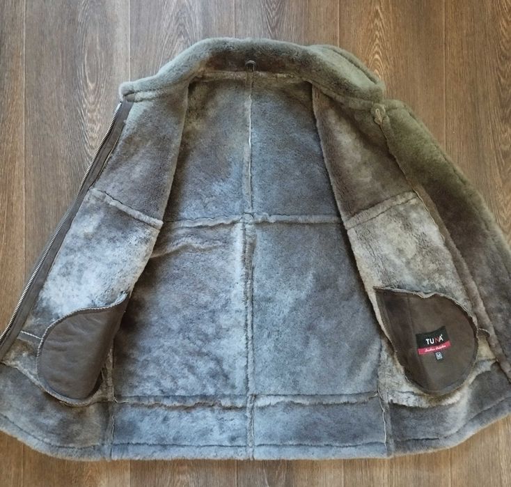 Зимова куртка чоловіча натуральна Дубленка мужская натуральная овчина.