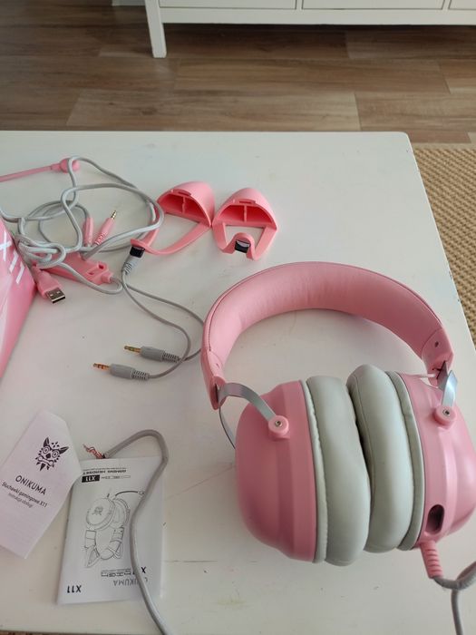 Słuchawki onikuma X11 - uszkodzone.