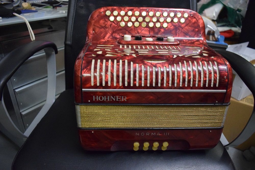 Concertina Hohner Norma III, 3 Voz