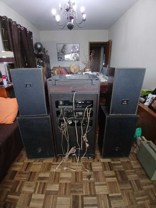 Aparelho de som vintage Pioneer