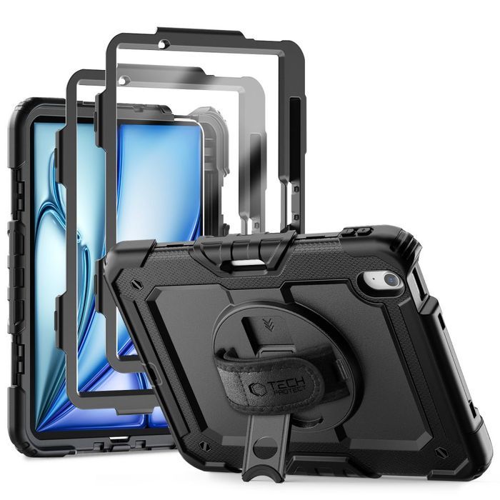 Tech-Protect solid 2-SET iPad Air 11” 6 / 7 / 8 / 2024-2026 black