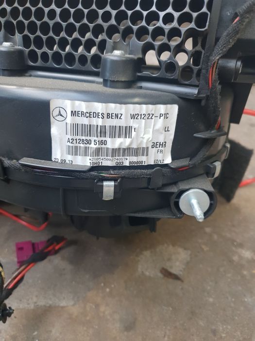 Nagrzewnica Mercedes W212 lift Klimatronik