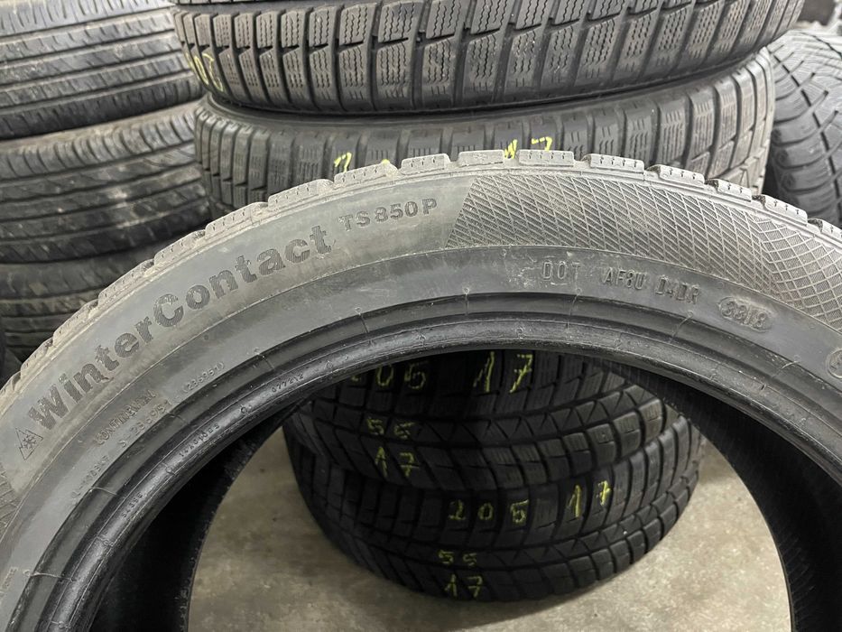 1x Opona 245/45R18 100V CONTINENTAL WINTERCONTACT TS850P 5,4mm 18r