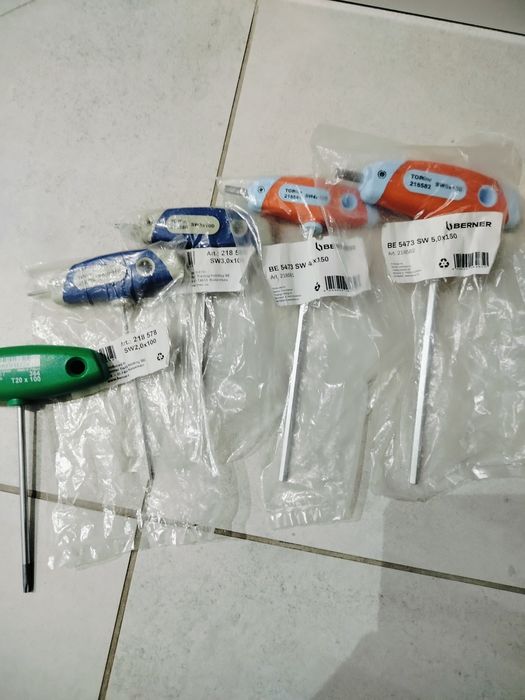 klucze trzpieniowe nowe