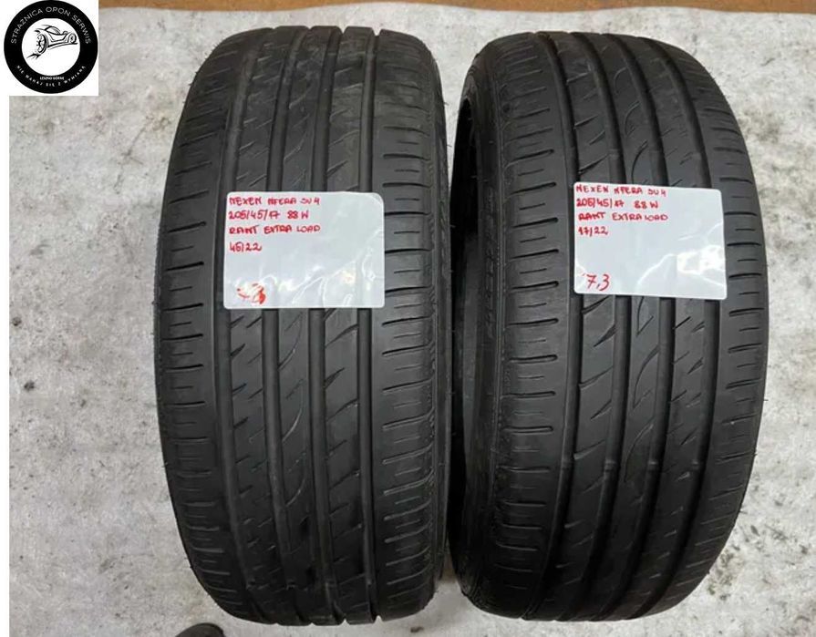 2x 205/45/R17 88W NEXEN NFERA SU4 opona letnia