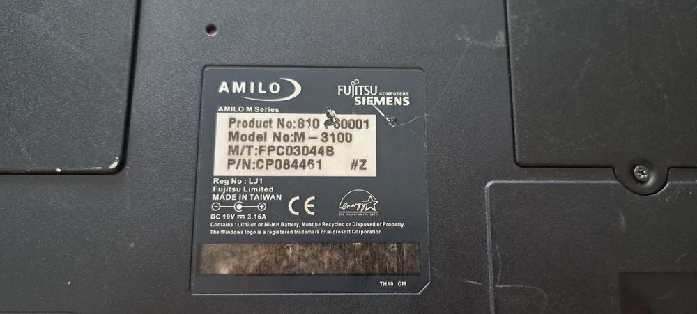 Laptop fujitsu Siemens RETRO