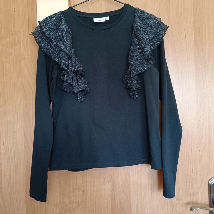 Bluzka czarna wizytowa roz. 170 KappAhl