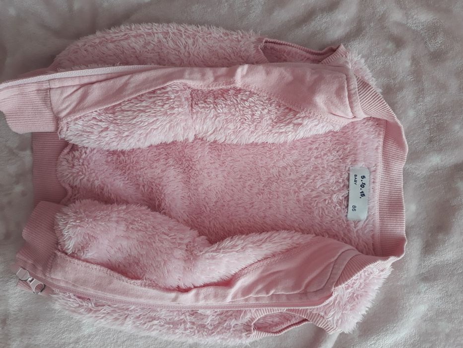 Kamizelka dla dziewczynki,  rozm.86