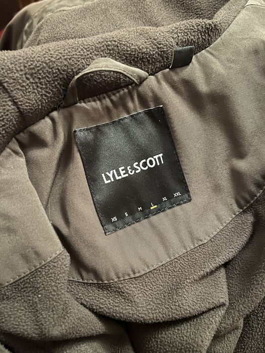 Зимняя парка Lyle and Scott утепленная термо куртка лыжная снег пухови