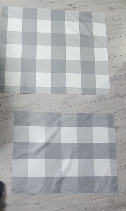 Obrus w kratkę 2szt