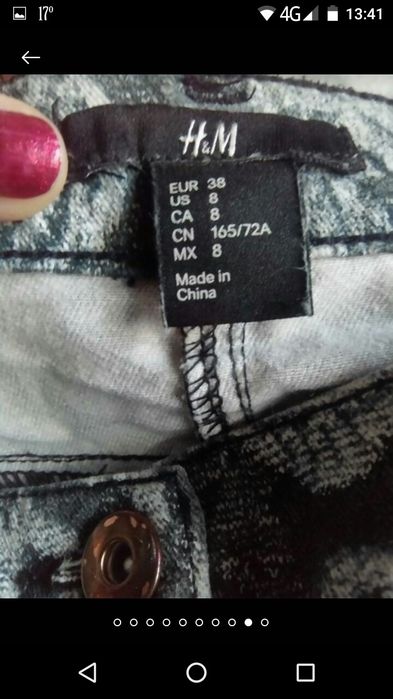 Шорты джинсовые ( Коттон) H&M