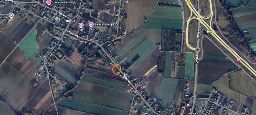 Działka budowlana Kryniczno 1001 m² (214/4) - Widok 4