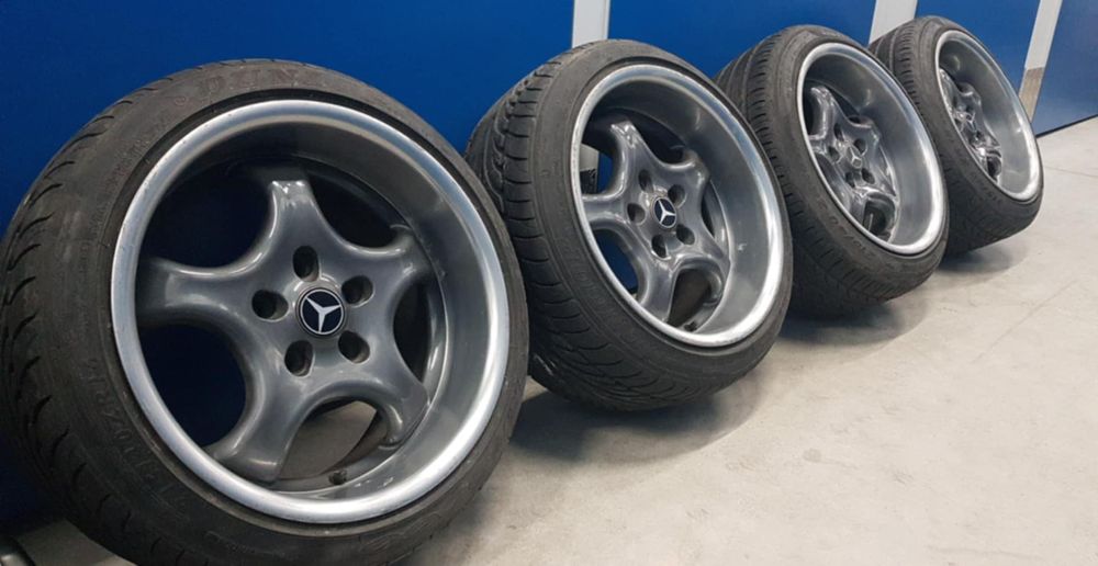 Jantes RH CUP  16 5x112
2x Dunlop SP Sport 90