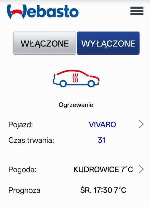 Webasto KIA ogrzewanie postojowe - MONTAŻ