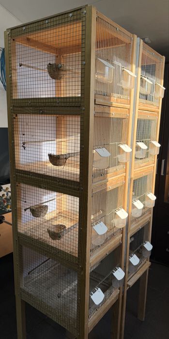 Budki, klatki, regały, rozpłodowe/lęgowe