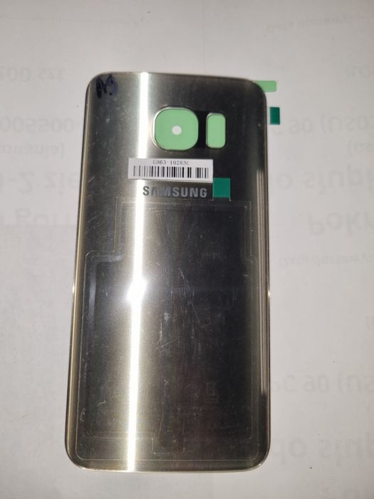 Oryginalna klapka Samsung S6 EDGE zlota NOWA