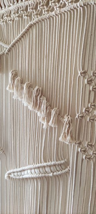 Macramé decoração parede