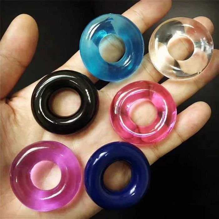 Anéis de Silicone Masculinos – Pack 3 Unidades