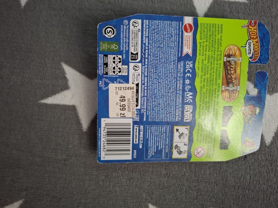 Deska hot wheels złota