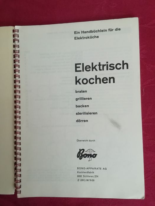 Elektrish kochen, de Bono, usado