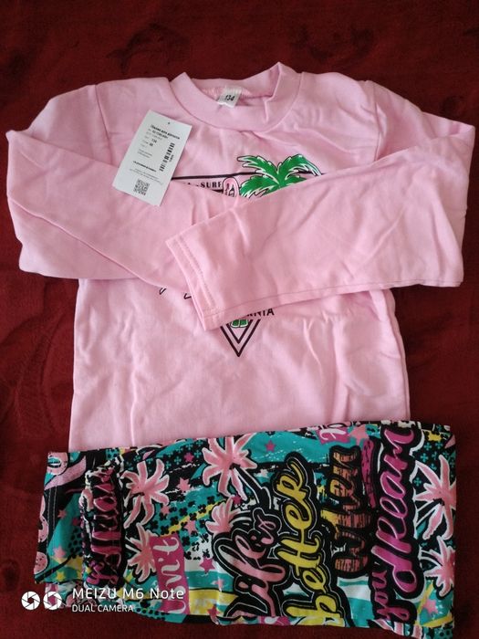 Теплые пижамы для девочки НОВые 128р 134р