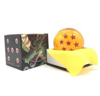 Dragon Ball Figura Ação Bola De Cristal com 7 estrelas Tamanho 7.6cm