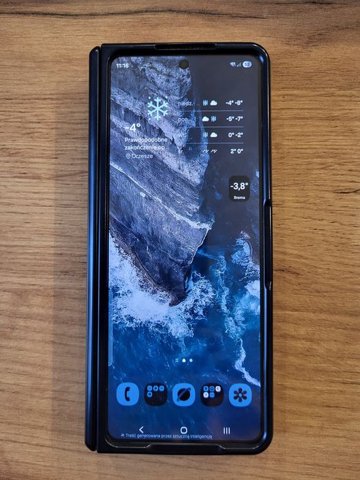 Samsung Fold 5 512/12 pudełko dowód zakupu rysik S Pen etui