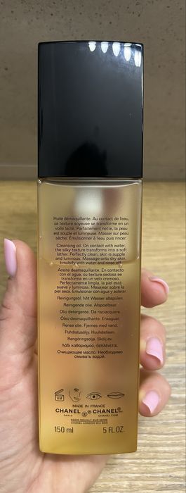 Olejek Chanel do mycia twarzy i demakijażu