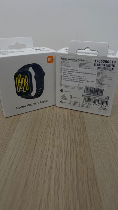 “Smartwatch Xiaomi Redmi Watch 5 Active Novo Selado”