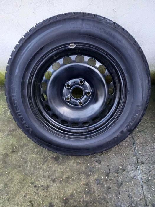 Opony (komplet) Zimowe 215/65R16 Vredestein z felgami stal vw