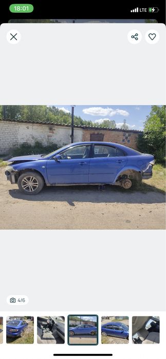 Продам мазда 6 читайте