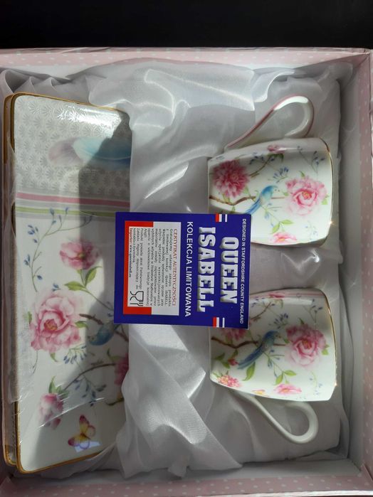 Filiżanki do espresso Queen Isabelle