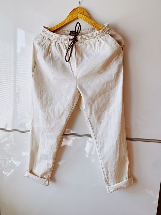 Lniane spodnie Reserved